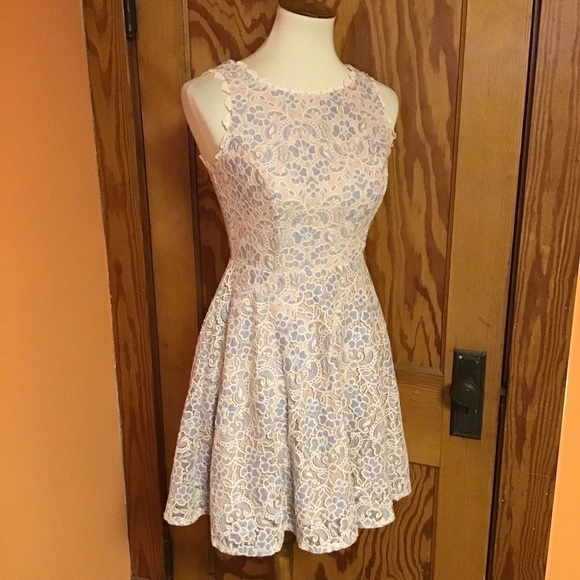 Feminine lace fit & flare dress - Picture 9 of 13